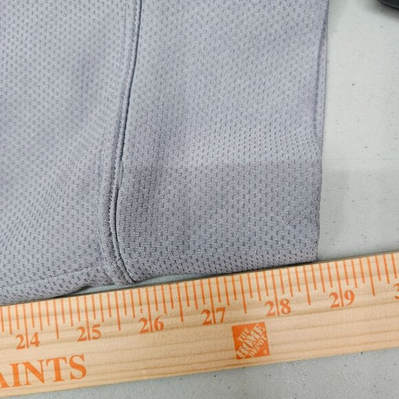 Reebok Mens Gray Joggers sdize large Zipper Pocket Elastic Waistband - Picture 6 of 7